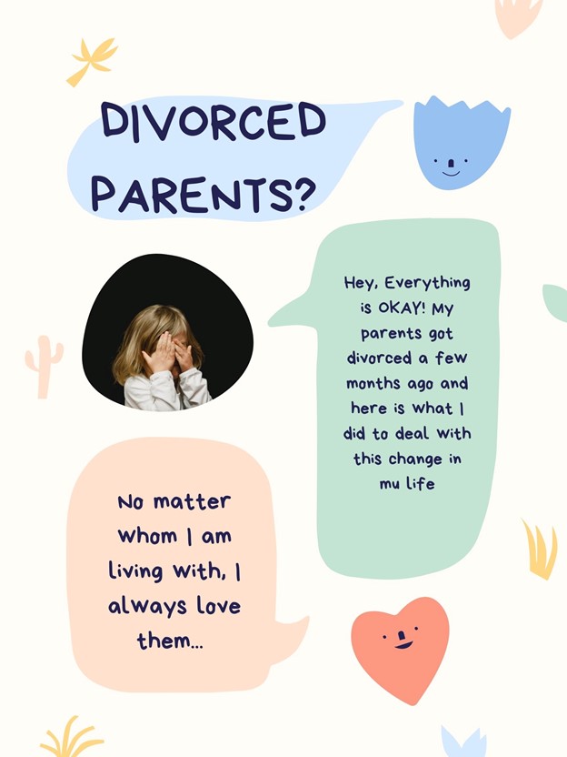 deal with divorce, children